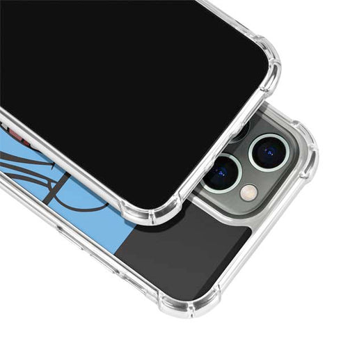 Disney Aladdin Genie Faces Grid iPhone 14 Pro Clear Case